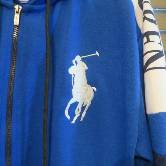Polo Ralph Lauren zipper hoodJacket size L 100% Fine Yarn In Excellent Condition - Picture 2 of 8